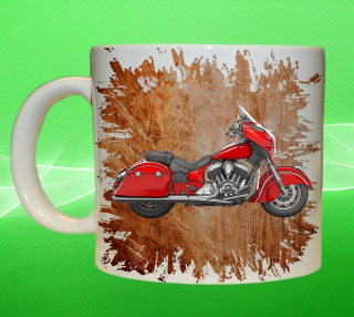 hrnek s motorkou Indian IV 450ml