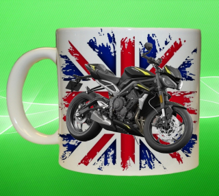 hrnek s motorkou Triumph 330 ml