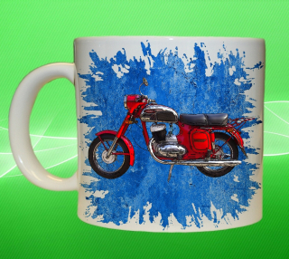hrnek s motorkou České výroby IX 550ml