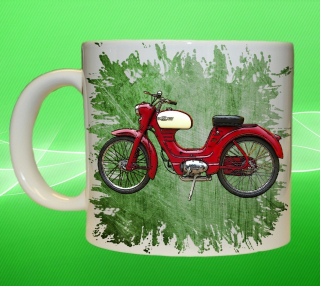 hrnek s motorkou MOPED III 550ml