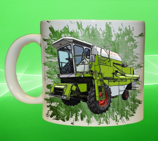 hrnek s kombajnem Claas Dominator 76 I 330ml