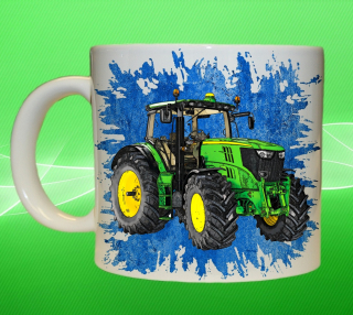 hrnek s traktorem John Deere 6210R III 550ml