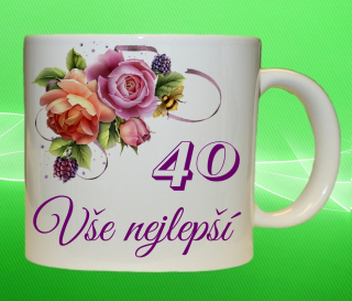 hrnek Vše nejlepší 40 I 150ml