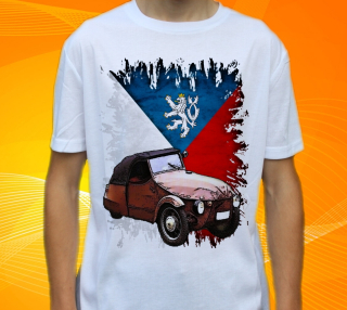 Dětské tričko s motorkou VELOREX vel. 116