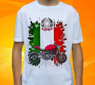 Dětské tričko s motorkou Ducati Monster vel. 128