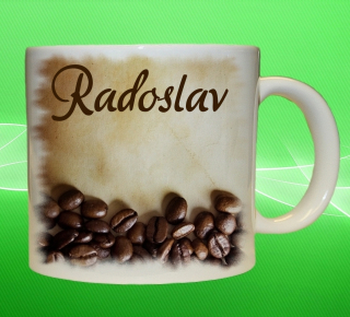 hrnek se jménem RADOSLAV 330ml