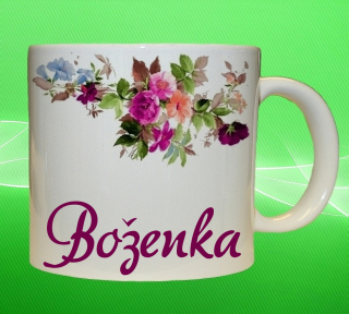 Moon River BOŽENKA hrnek se jménem objem 75 ml