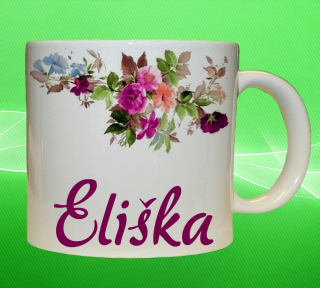 Moon River ELIŠKA hrnek se jménem objem 150 ml