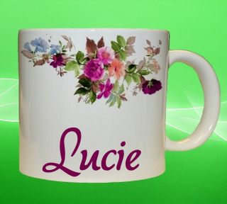 hrnek se jménem LUCIE 330ml