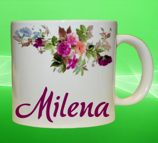hrnek se jménem MILENA 330ml