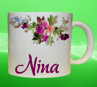 hrnek se jménem NINA 330ml