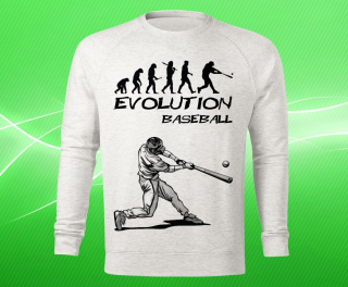 mikina evolution BASEBALL pánská XL