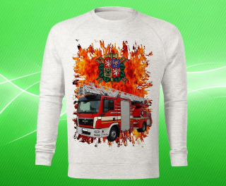 mikina hasiči MAN žebřík dámská M
