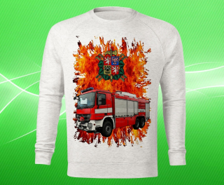 mikina hasiči Mercedes-Benz ACTROS 6x4 pánská M