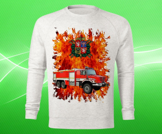 mikina hasiči Mercedes-Benz ZETROS 6x6 dámská M