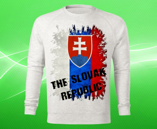 mikina s vlajkou SLOVENSKA dámská L