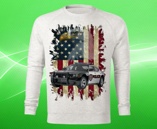 mikina POLICIE USA dámská XL