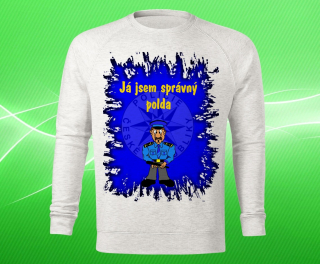 mikina POLICIE Já jsem správný polda pánská M