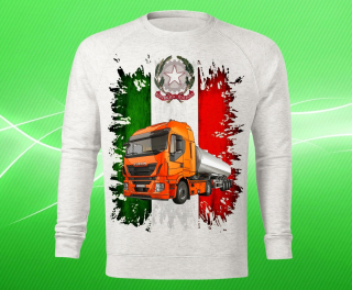 mikina s potiskem IVECO HIWAY 500 pánské S