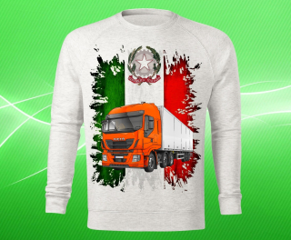 mikina s potiskem IVECO Stralis 500 pánské S