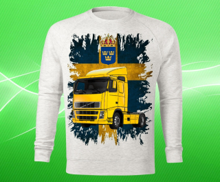 mikina s potiskem VOLVO I pánské L