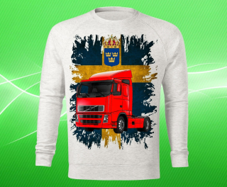 mikina s potiskem VOLVO II pánské L