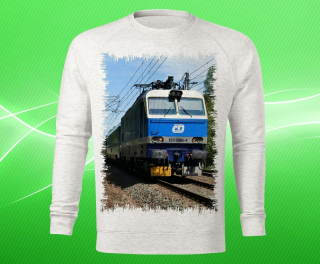 mikina s lokomotivou 151 006-4 dámská XL