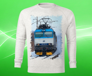 mikina s lokomotivou 151 011-4 pánská L