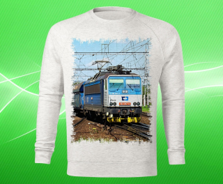 mikina s lokomotivou 163 047-4 BASIA dámská L