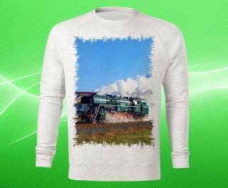 mikina s lokomotivou 464 202 ROSNIČKA pánská L