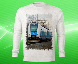 mikina s lokomotivou 651 008-5 pánská L