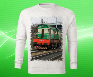 mikina s lokomotivou 771 099-9 ČMELÁK pánská 3XL