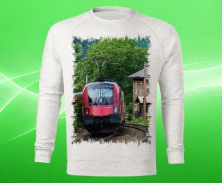 mikina s lokomotivou 1116 233 pánská S