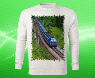 mikina s lokomotivou 1216 249 pánská XL