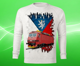 mikina s lokomotivou III pánská L