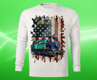 mikina s lokomotivou VI pánská L