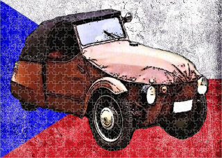 puzzle s motorkou VELOREX 120 dílků