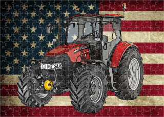 puzzle s traktorem Case Farmall 115U Pro 300 dílků