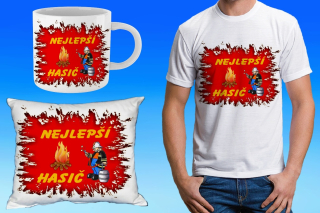 dárkový set nejlepší hasič 122