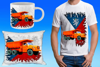 dárkový set nákladní auto České výroby 148 II dětské 140