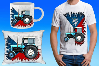 dárkový set s traktorem ZETOR 30 S