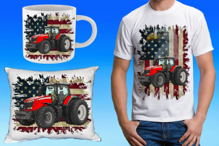 Massey Ferguson 8670 dárkový set 158