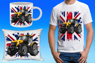 JCB 7230 dárkový set s traktorem 122