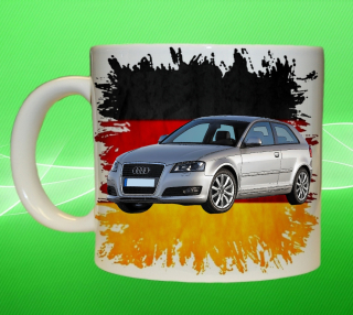 Moon River AUDI A3 hrnek s autem obsah 150 ml