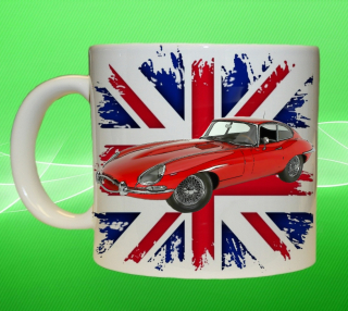 hrnek s Jaguar E Type 330 ml