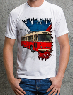 tričko trolejbus ŠKODA 122