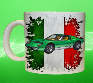 hrnek s Lamborghini MIURA 330 ml