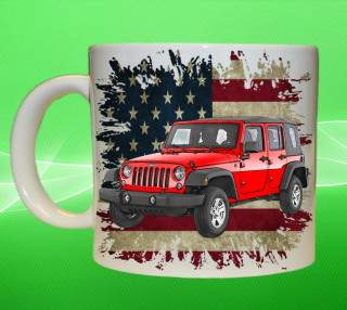 hrnek Jeep Wrangler long 330 ml