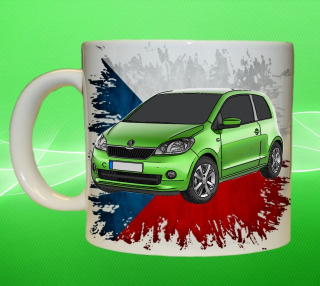 hrnek s autem České auta 11 450ml