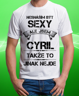 tričko se jménem CYRIL 146
